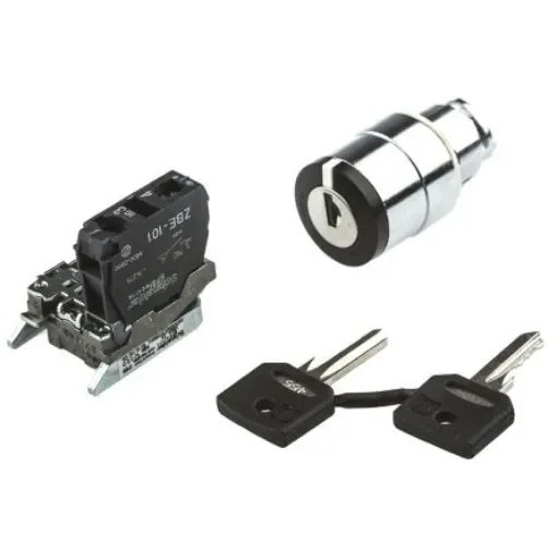 Schneider Electric IP65 Key Switch, 1NO 2-Way - XB4BG21EX product image