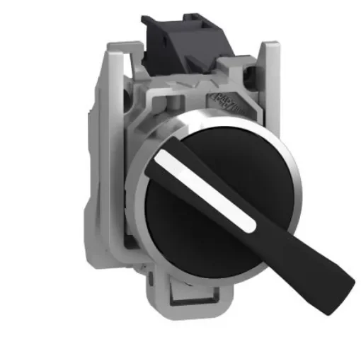 Schneider Electric Long Handle Black Selector Switch - 2 Positions - XB4BJ21 product image
