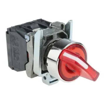 Schneider Electric Selector Switch - 2 Positions - XB4BK124B5 product image