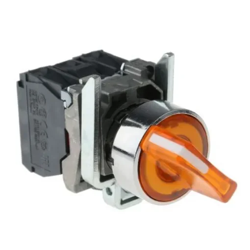 Schneider Electric Selector Switch - 2 Positions - XB4BK125B5 product image