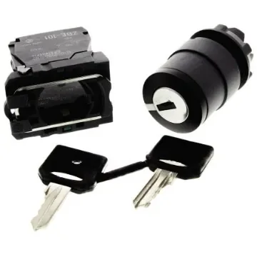 Schneider Electric Selector Switch - (2NO) 22mm Cutout Diameter 3 Positions - XB5AG03 product image