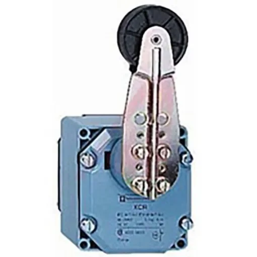 Telemecanique Sensors OsiSense XC Series Lever Limit Switch, NO/NC, IP54, DP, Zinc Alloy Housing, 240V ac Max, 3A Max - XCRA15 product image