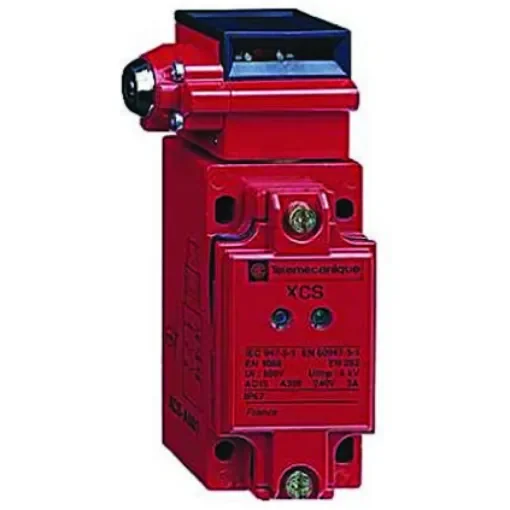 Telemecanique Sensors XCSB Safety Interlock Switch, 2NC/1NO, Keyed, Zinc Alloy - XCSB701 product image