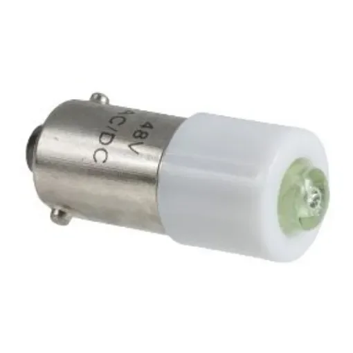 Schneider Electric Red LED LED Reflector Lamp, 48 V ac/dc, BA9 Base - DL1CJ0484 product image
