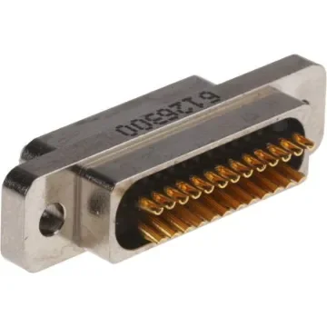 Glenair MWDM 25 Way Panel Mount D-sub Connector Plug - MWDM2L-25PS product image