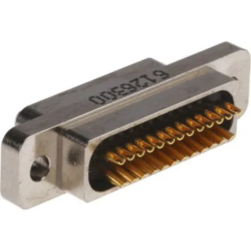 Glenair MWDM 25 Way Panel Mount D-sub Connector Plug - MWDM2L-25PS product image