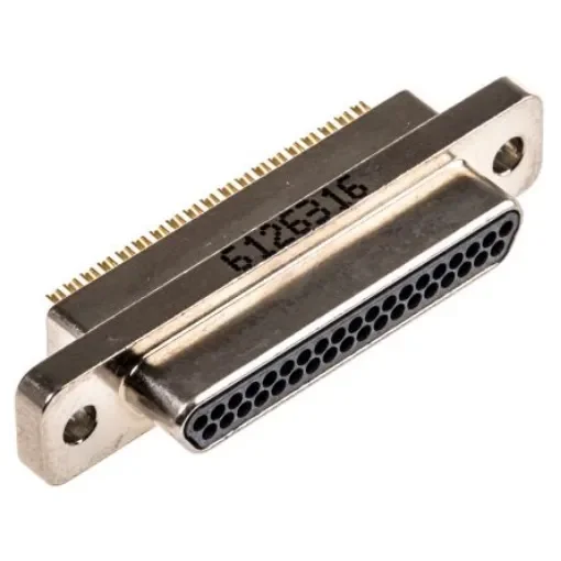 Glenair MWDM 37 Way Panel Mount D-sub Connector Plug - MWDM2L-37PS product image