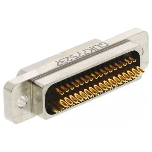 Glenair MWDM 51 Way Panel Mount D-sub Connector Plug - MWDM2L-51PS product image