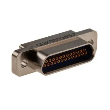 Glenair MWDM 25 Way Panel Mount D-sub Connector Socket - MWDM2L-25SS product image