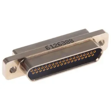 Glenair MWDM 37 Way Panel Mount D-sub Connector Socket - MWDM2L-37SS product image