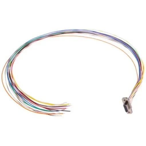 Glenair MWDM 15 Way D-sub Connector Plug - MWDM2L-15P-6E5-18B product image