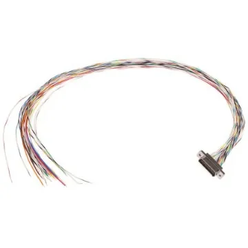 Glenair MWDM 25 Way D-sub Connector Socket - MWDM2L-25S-6E5-18B product image