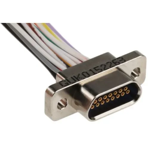 Glenair MWDM 15 Way D-sub Connector Socket - MWDM2L-15S-6E5-18B product image