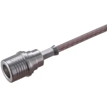 Huber+Suhner, Plug Cable Mount QMA Connector, 50O, Crimp Termination, Straight Body - 11_QMA-50-3-1/133_NE product image