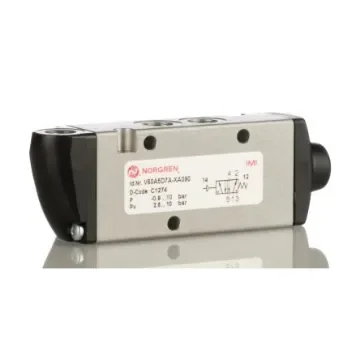 Norgren 5/2 Pneumatic Solenoid Valve - Pilot/Spring G 1/8 V60 Series - V60A5D7A-XA090 product image