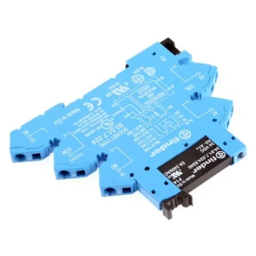 Finder 38 Series Interface Relay, DIN Rail Mount, 24V dc Coil, SPST - 38.91.7.024.8240 product image