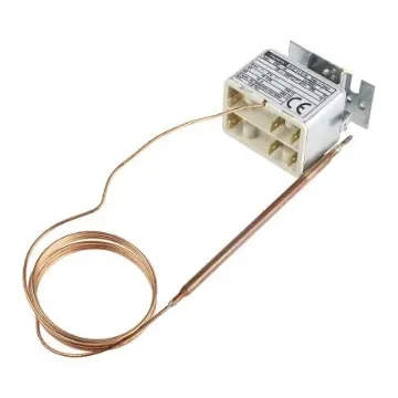 Jumo Capillary Thermostat, +200°C Max, SPST, Automatic Reset, Panel Mount - 602021/0001 product image