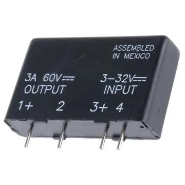 Sensata Crydom DRA1 SERIES Series Solid State Relay, 3 A Load, PCB Mount, 60 V dc Load, 32 V dc Control - MPDCD3-B product image