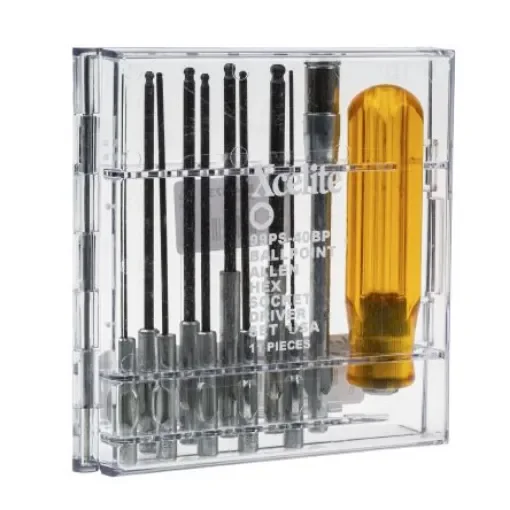 Weller Xcelite Ball End Hexagon Interchangeable Screwdriver Set, 11-Piece - 99PS40BPN product image
