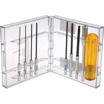 Weller Xcelite Ball End Hexagon Interchangeable Screwdriver Set, 9-Piece - 99PS41MMBPN product image