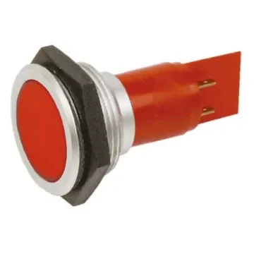 Signal Construct Red Panel Mount Indicator, 230V ac, 30mm Mounting Hole Size, IP67 - SMCP3020289 product image