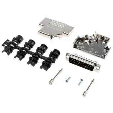 Amphenol Communications Solutions D-ST 25 Way Cable Mount D-sub Connector Plug - L717D B25P ST4 product image