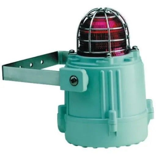 e2s MBL1 Series Red Multiple Effect Beacon, 24 V dc, Wall Mount, LED Bulb, IP67 - MBLD2DC024BN1A1G/R product image