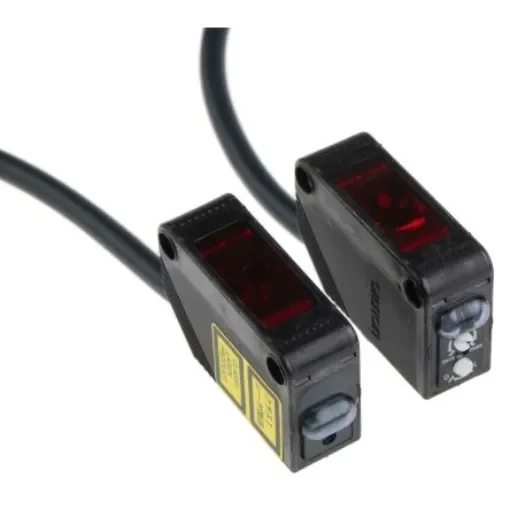 Omron Through Beam Photoelectric Sensor, Block Sensor, 60 m Detection Range - E3Z-LT81 2M product image