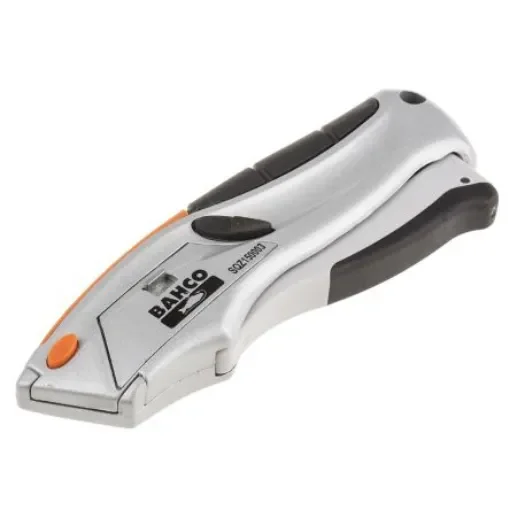 Bahco Safety Knife with Straight Blade, Retractable - SQZ150003 product image