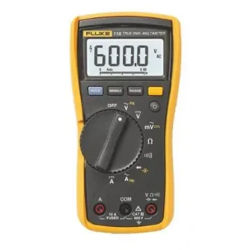 Fluke 115 Handheld Digital Multimeter, True RMS, 10A ac Max, 10A dc Max, 600V ac Max - FLUKE-115C product image