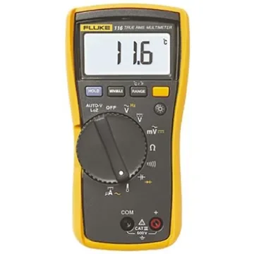 Fluke 116 Handheld Digital Multimeter, True RMS, 600µA ac Max, 600µA dc Max, 600V ac Max - FLUKE-116 EUR product image