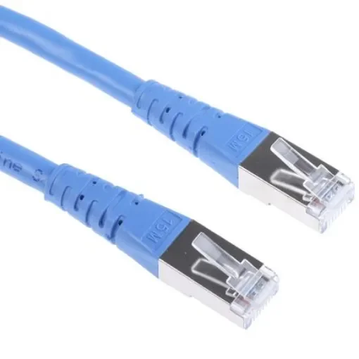 Roline, 15m Cat6, Blue RJ45 to Male RJ45 Male, S/FTP Shielded, Terminated PVC Sheath - 21.15.1394-30 product image