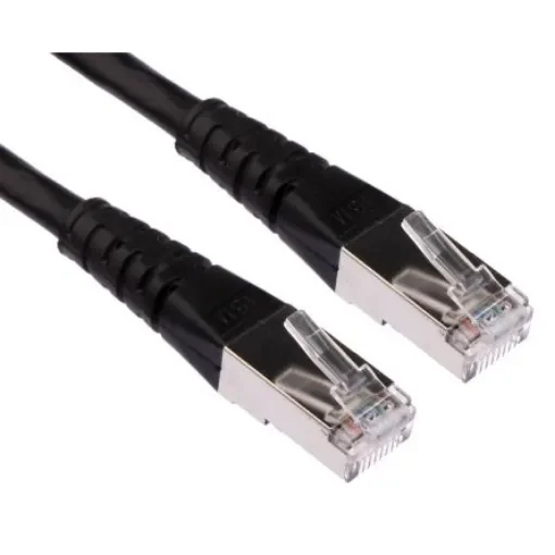 Roline, 15m Cat6, Black RJ45 to Male RJ45 Male, S/FTP Shielded, Terminated PVC Sheath - 21.15.1395-30 product image