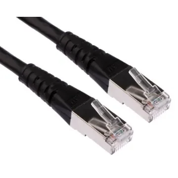 Roline, 20m Cat6, Black RJ45 to Male RJ45 Male, S/FTP Shielded, Terminated PVC Sheath - 21.15.1405-20 product image