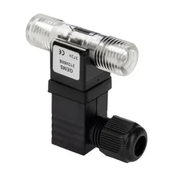 Gems Sensors FT-210 Series Turbine Flow Sensor for Liquid, 0.026 gal/min Min, 0.65 gal/min Max - 212460E product image
