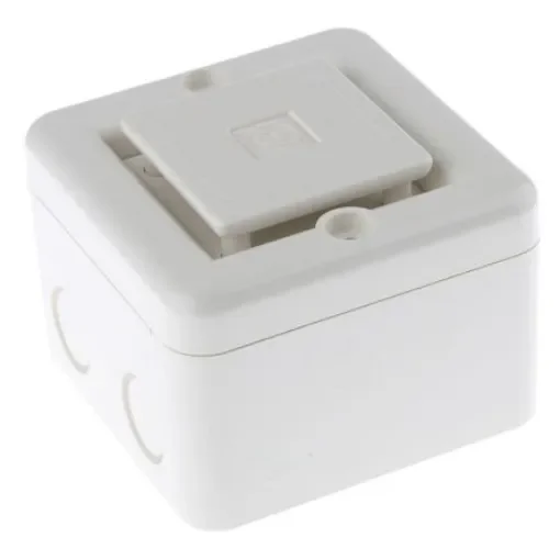 e2s Sonora Series Surface Mount Electronic Sounder, 230 V ac, 100dB at 1 m, IP66, AC, 10-Tone - SONF1AC230W product image