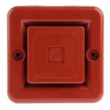 e2s Sonora Series Surface Mount Electronic Sounder, 115 V ac, 100dB at 1 m, IP66, AC, 10-Tone - SONF1AC115R product image