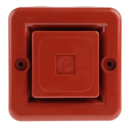 e2s Sonora Series Surface Mount Electronic Sounder, 115 V ac, 100dB at 1 m, IP66, AC, 10-Tone - SONF1AC115R product image