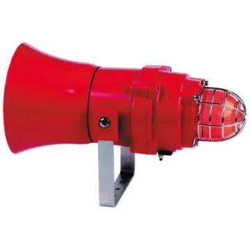 e2s BExCS110-05 Series Red Sounder Beacon, 115 V ac, IP66, IP67, Wall Mount, 117dB at 1 Metre - BEXCS11005DPFAC115AB1A1R/R product image