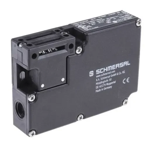 Schmersal AZM 161 Series Solenoid Interlock Switch, Power to Lock, 110V ac, 2NC/1NO - AZM 161SK-12/12RKA-110/230 product image