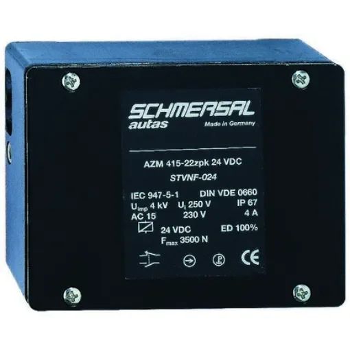 Schmersal AZM 415 Series Solenoid Interlock Switch, Power to Unlock, 110V ac - AZM415-11/11 ZPKE 110VAC-M20 product image