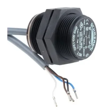 Schmersal BNS303 Series Flush Magnetic Non-Contact Safety Switch, 24V dc, Plastic Housing, 2, Cable - BNS 303-12ZG 2,0M product image