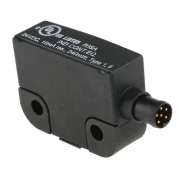 Schmersal BNS260 Series Magnetic Non-Contact Safety Switch, 24V dc, Plastic Housing, NO/NC, M8 - BNS 260-11/01ZG-ST-L product image