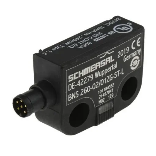 Schmersal BNS260 Series Magnetic Safety Switch, 24V dc, Plastic Housing, M8 - BNS 260-02/01ZG-ST-L product image
