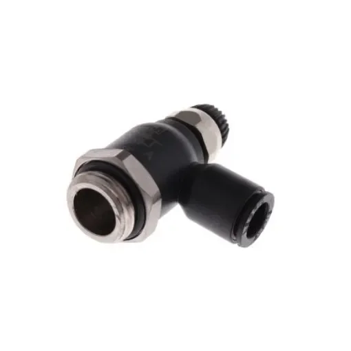 Legris 7060 Series Threaded Exhaust Regulator, G 3/8 Male Inlet Port x 8mm Tube Outlet Port - 7060 08 17 product image