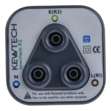 Kewtech Corporation R2 CHECK/RS R2 Socket Adapter, For Use With Continuity Tester, Insulation Tester, Multi-Function product image