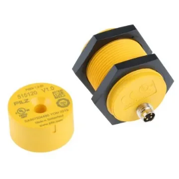 Pilz PSENmag Series Magnetic Non-Contact Safety Switch, 24V dc, Plastic Housing, 2NO, M8 - 505220 product image
