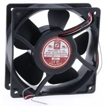 RS PRO Axial Fan, 48 V dc, DC Operation, 178.4m³/h, 9.6W, 200mA Max, 120 x 120 x 38mm - 6196602 product image