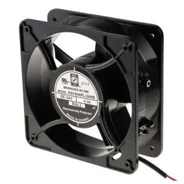RS PRO Axial Fan, 24 V dc, DC Operation, 798.5m³/h, 24W, 2.1A Max, 180 x 180 x 65mm - 6196747 product image