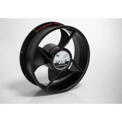 RS PRO Axial Fan, 24 V dc, DC Operation, 1444.1m³/h, 64W, 2.65A Max, 254 x 88.9mm - 6196753 product image